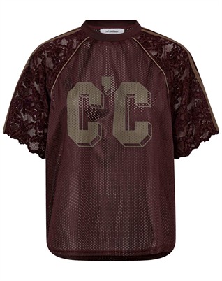 Trey CC Lace T-shirt - Walnut